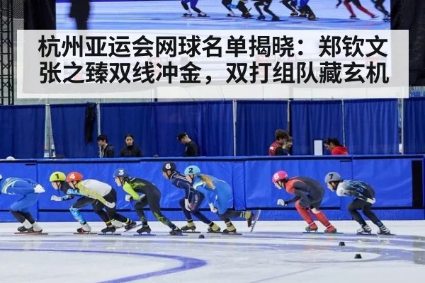 杭州亚运会网球名单揭晓：郑钦文张之臻双线冲金，双打组队藏玄机